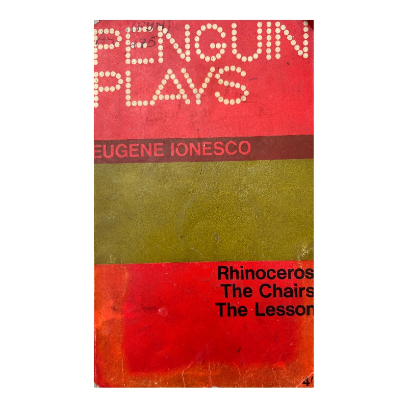 New Project (30) Rhinoceros; The Chairs; The Lesson - Image 1